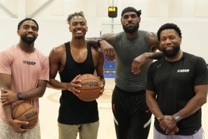 马克西：我从詹姆斯身上学到他对比赛的热情 感激他为我做的一切