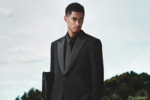 模特味十足！贝林厄姆拍摄LV春夏正装系列广告